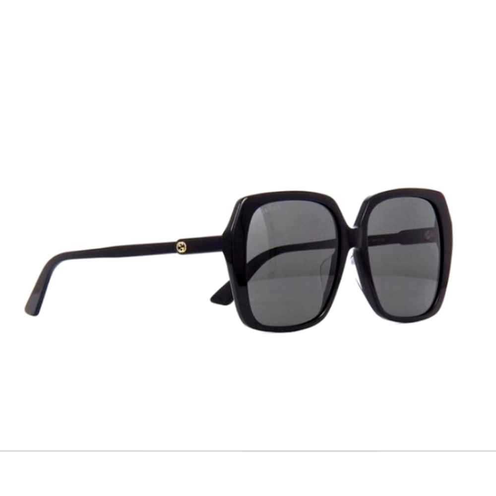 NEW GUCCI OVERSIZED WOMEN'S SUNGLASSES GG0533SA 001 SQUARED GUCCI EYEWEAR - Picture 7 of 8